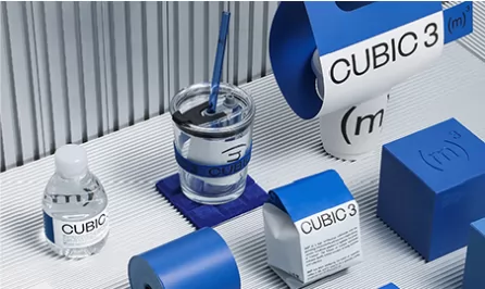 CUBIC3 三立方咖啡品牌视觉与应用设计