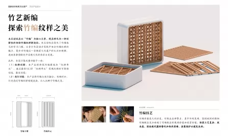 竹艺新编——探索竹编纹样之美
